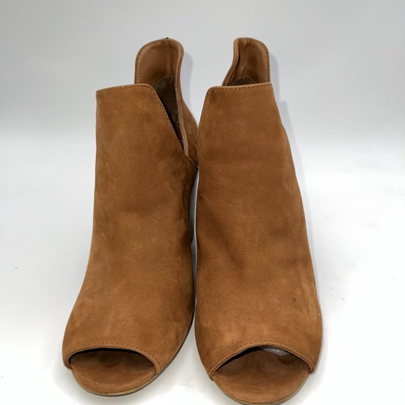 Steve Madden Peep‎ Toe Ankle Bootie Sz 8m - Picture 2 of 8